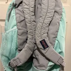 Jansport | Accessories | Jansport Aqua Backpack With Zippered Pockets |  Poshmark